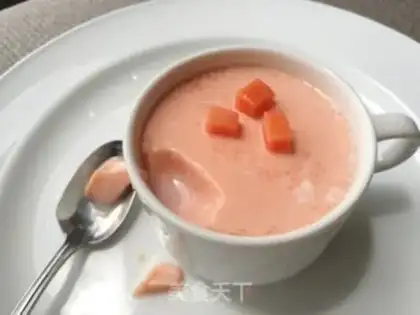 Make The papaya hit the milk step 9