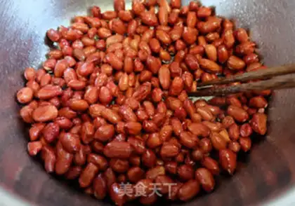Make Flying peanut rice step 2