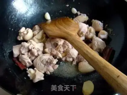 Make Chongqing Chicken Man step 4