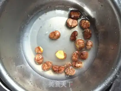 Make Homemade chestnut mud step 0