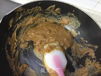 Make Homemade chestnut mud step 5