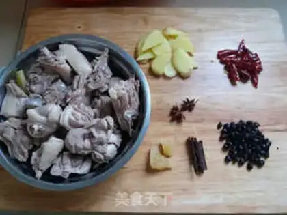 Make A casserole of ginger bean duck step 3