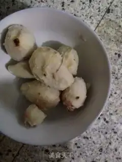 Make Peach tacos step 1