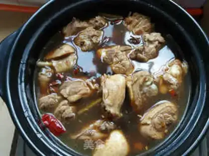 Make A casserole of ginger bean duck step 8