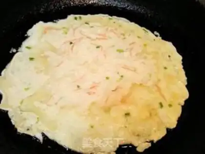 Make Fried radish step 2