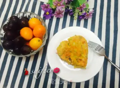 Make Carrot eggcake step 17