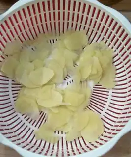 Make Raw chips step 3