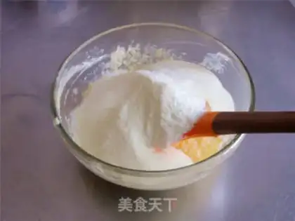 Make Red tea soufflé step 3