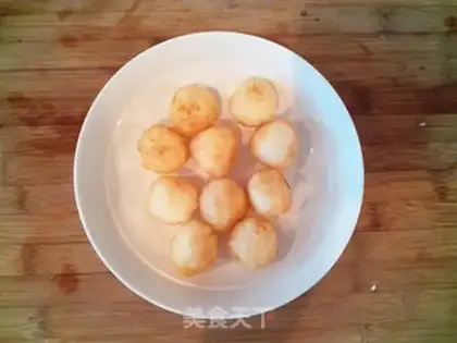 Make Japanese rice balls step 5