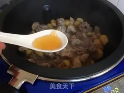 Make Chestnut chicken step 7