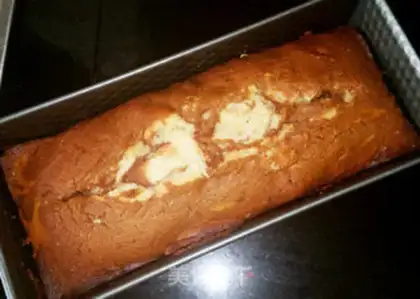 Make Marble pound cake step 9