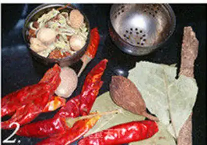 Make Red rib noodles step 1