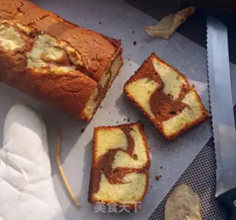 Make Marble pound cake step 10