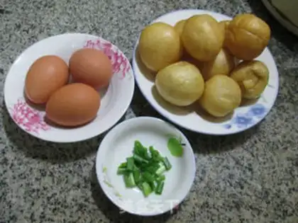 Make The pasta is burning the eggs step 0
