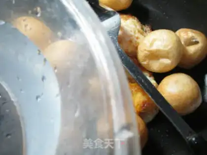 Make The pasta is burning the eggs step 3