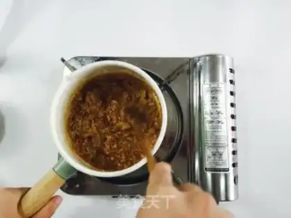 Make Peanut souffle step 2