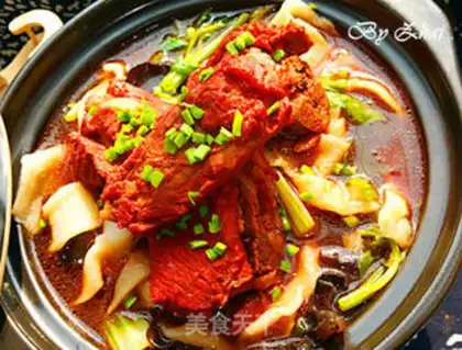 Make Red rib noodles step 9