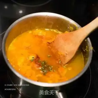 Make Butter pumpkin soup step 12