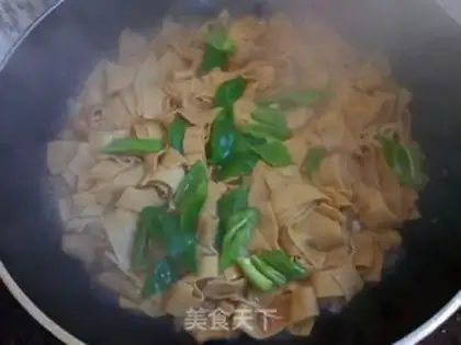 Make Spicy tofu step 4