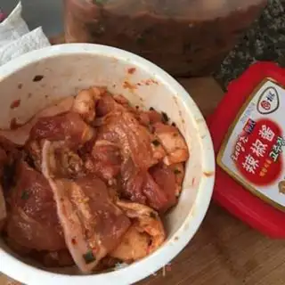 Make Frozen meat step 1