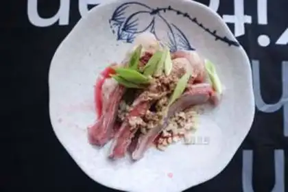 Make A red lamb steak step 3
