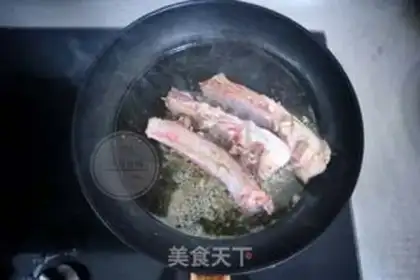 Make A red lamb steak step 5