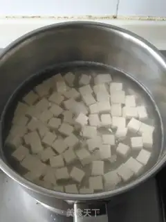 Make Frozen eggs and tofu step 1