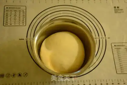 Make The bread by the ham step 2