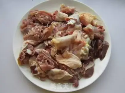 Make Spicy chicken step 1