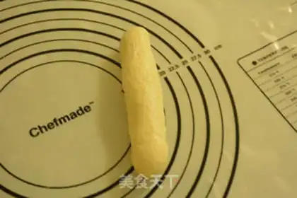 Make The bread by the ham step 6