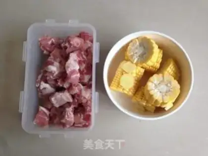 Make Corn burn ribs step 0