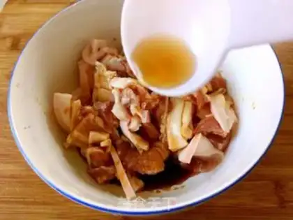 Make Pepper meat step 2