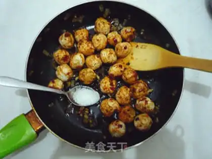 Make Spicy littleballs step 6