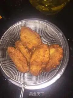 Make Garlic fried chicken wings step 8