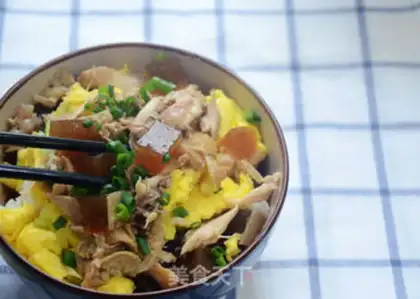Make Frozen egg rice step 14