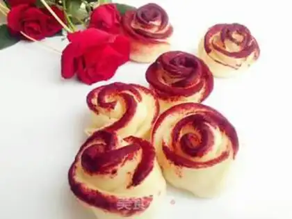Make Rose buns step 8