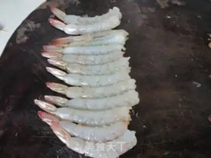 Make Beef-tailed shrimp step 2