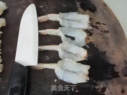 Make Beef-tailed shrimp step 3