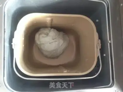Make Black sesame rice toast step 5
