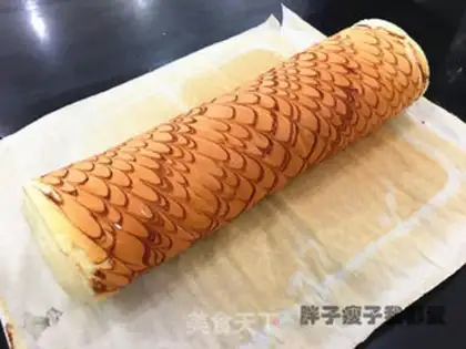Make Chocolate Cake roll step 13