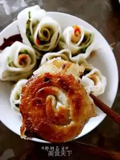 Make Rose dumplings step 12