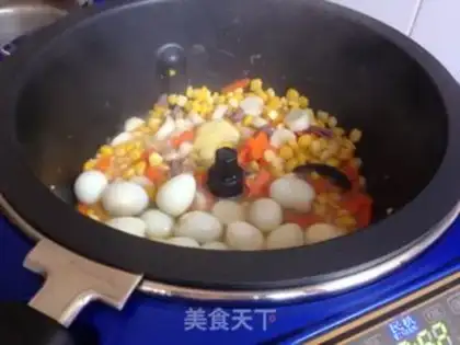 Make Seven quail eggs step 3