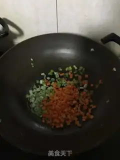 Make Rice for ham and eggs step 2