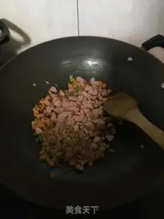 Make Rice for ham and eggs step 4