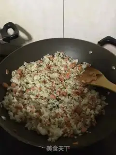 Make Rice for ham and eggs step 6