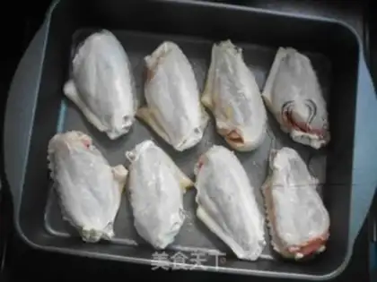 Make Black pepper chicken wings step 3