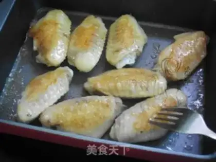 Make Black pepper chicken wings step 4