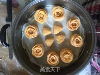 Make Pumpkin roses step 8