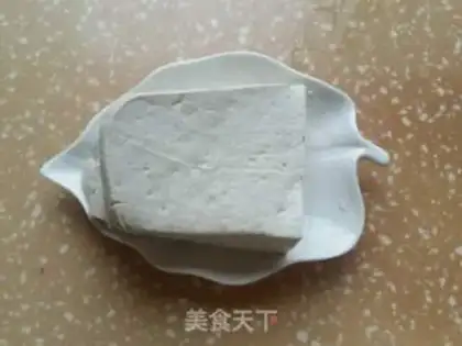 Make Fairy country tofu step 1