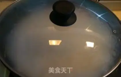 Make Eggs and rice powder step 3